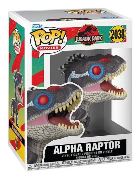 : Funko POP Movies: Jurassic Park - Alpha Raptor #2038