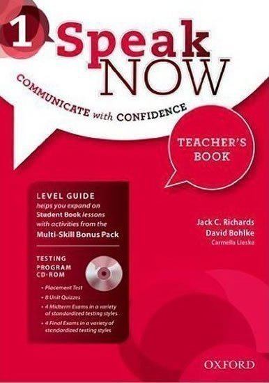 Richards Jack C.: Speak Now 1 Teacher´s Book with Testing Program CD-ROM