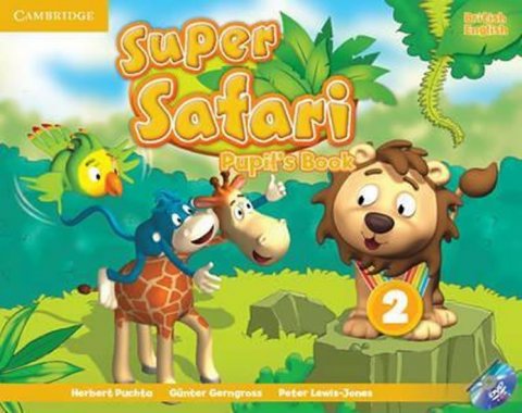 Puchta Herbert: Super Safari Level 2 Pupil´s Book with DVD-ROM