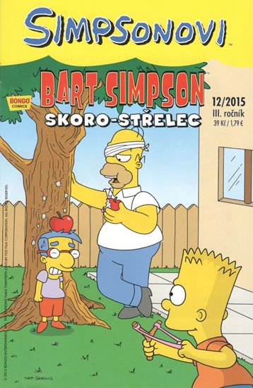Groening Matt: Simpsonovi - Bart Simpson 12/2015 - Skoro-střelec Groening Matt: Simpsonovi - Bart Simpson 12/2015 - Skoro-střelec