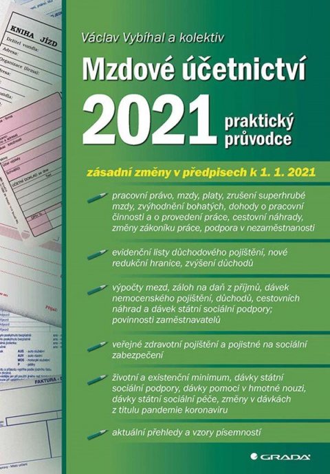 Vybíhal Václav: Mzdové účetnictví 2021 - praktický průvodce