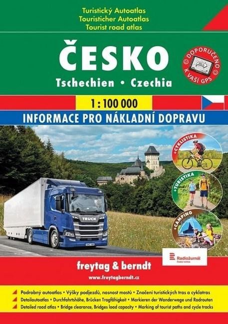 neuveden: Česko autoatlas 1:100 000 (A4, spirála)