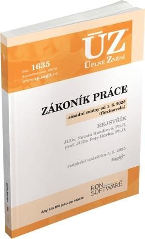 neuveden: ÚZ 1635 Zákoník práce, rejstřík