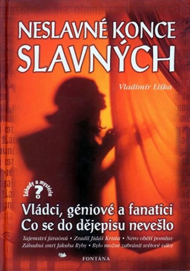 Liška Vladimír: Neslavné konce slavných - 2. vydání Liška Vladimír: Neslavné konce slavných - 2. vydání