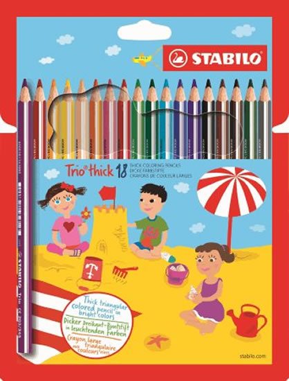 neuveden: Pastelky STABILO Trio thick sada 18 ks v katronovém pouzdru neuveden: Pastelky STABILO Trio thick sada 18 ks v katronovém pouzdru