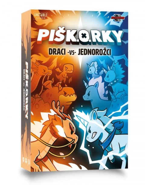 neuveden: PIŠK.O.RKY: Draci vs Jednorožci - párty hra