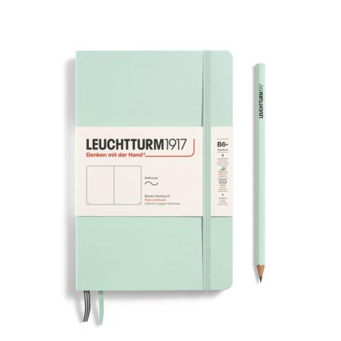neuveden: Leuchtturm1917 Zápisník Mint Green Softcover B6+ čistý neuveden: Leuchtturm1917 Zápisník Mint Green Softcover B6+ čistý