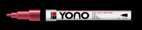 neuveden: Marabu YONO akrylový popisovač 0,5-1,5 mm - růžový
