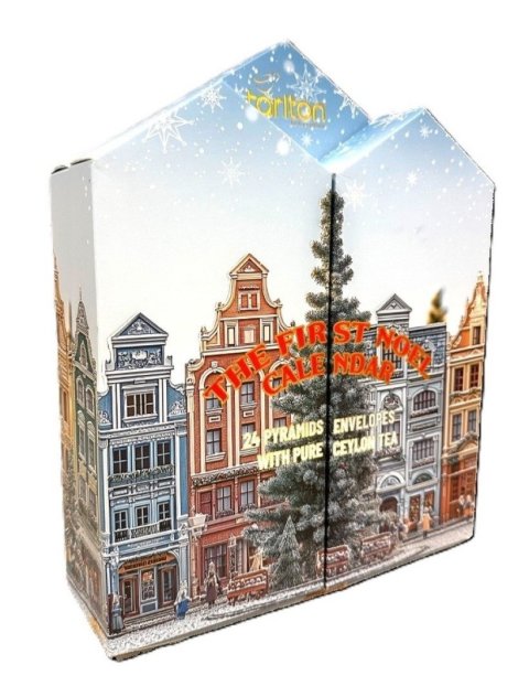 : TARLTON Christmas The First Noel Advent Calendar papír 24x2g