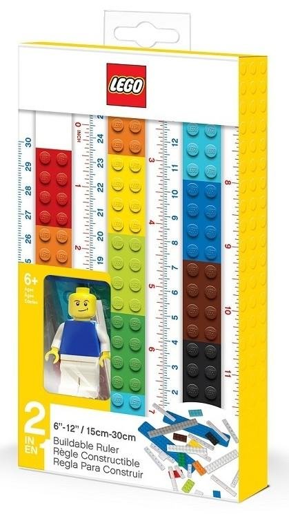 neuveden: LEGO Pravítko s minifigurkou 30 cm