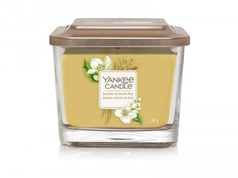 neuveden: YANKEE CANDLE Jasmine & Sweet Hay svíčka 347g, 3 knoty