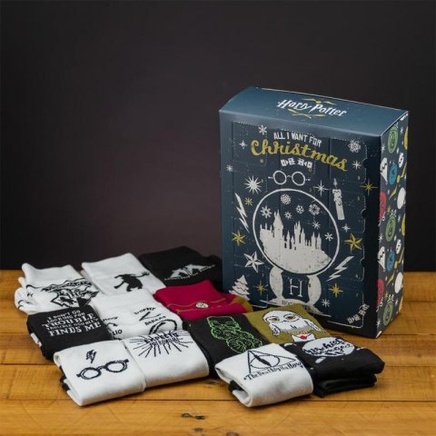 neuveden: Harry Potter: Adventní kalendář s ponožkami