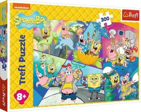neuveden: Puzzle SpongeBob v Bikini Bottom 300 dílků