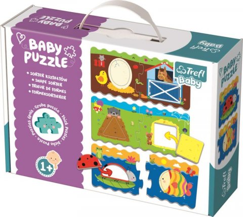 neuveden: Trefl Puzzle Baby Tvary