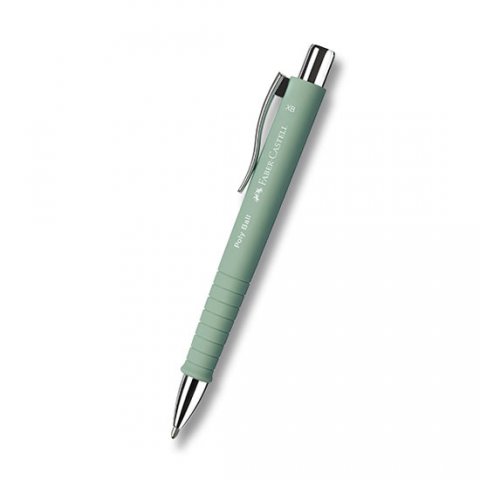 neuveden: Faber - Castell Kuličkové pero Poly Ball XB - pastelově zelená