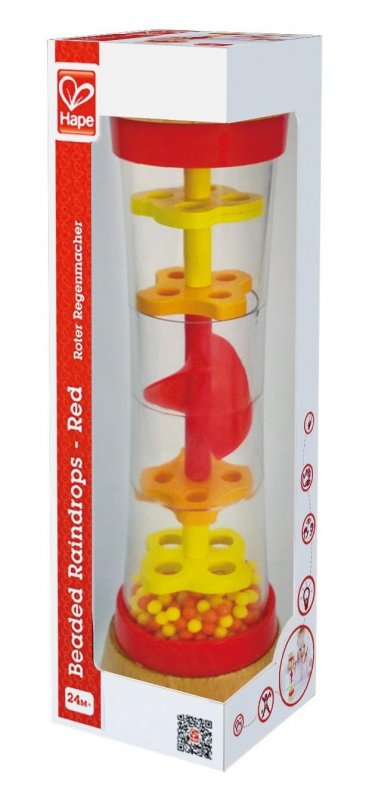 neuveden: Hape Dešťové korálky - červené neuveden: Hape Dešťové korálky - červené