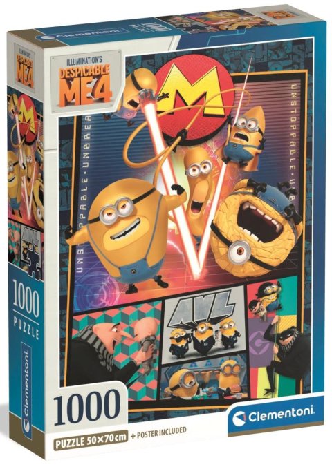 neuveden: Puzzle Já, padouch 4 1000 dílků