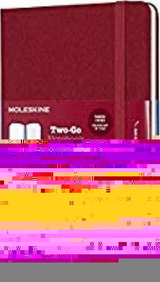 neuveden: Moleskine Two-go zápisník červený