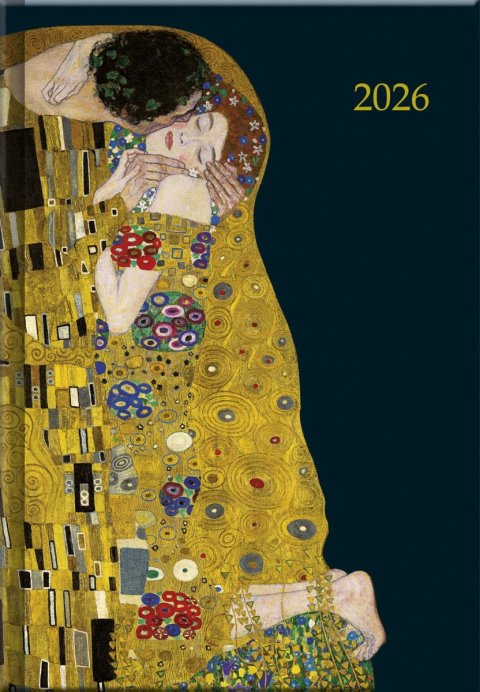 neuveden: Týdenní diář 2026 - Art Klimt (A5)