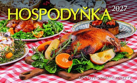 : Kalendář 2027 stolní: HOSPODYŇKA