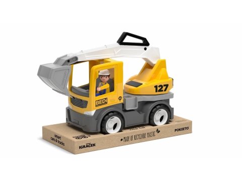 neuveden: ECO MultiGO Build - Bagr s řidičem - auto s Igráčkem