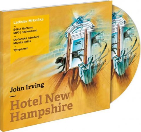 Irving John: Hotel New Hampshire - 2CD mp3 (čte Ladislav Mrkvička)