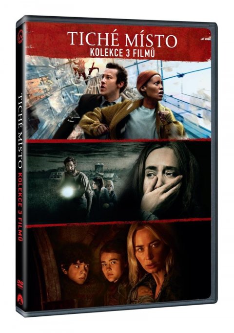 neuveden: Tiché místo kolekce 1-3 3DVD neuveden: Tiché místo kolekce 1-3 3DVD