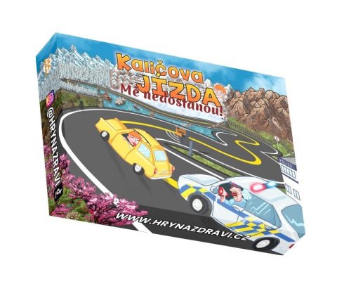 Batelka David: Kaličova Jízda: Mě Nedostanou! - Desková párty hra