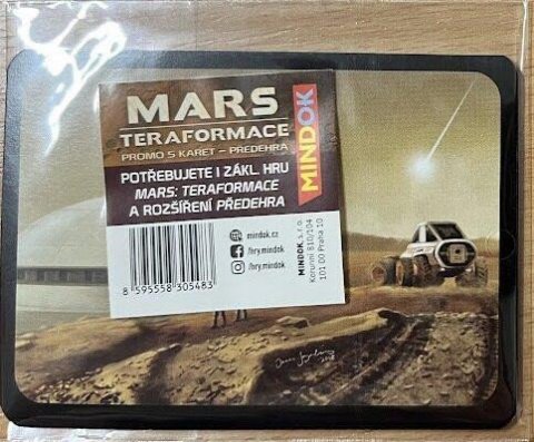 Fryxelius Jacob: Mars: Teraformace - Předehra (5 promo karet) Fryxelius Jacob: Mars: Teraformace - Předehra (5 promo karet)