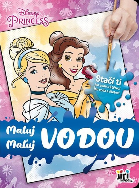 neuveden: Disney Princezny - Maluj vodou