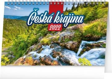 neuveden: Kalendář 2022 stolní: Česká krajina, 23,1 × 14,5 cm