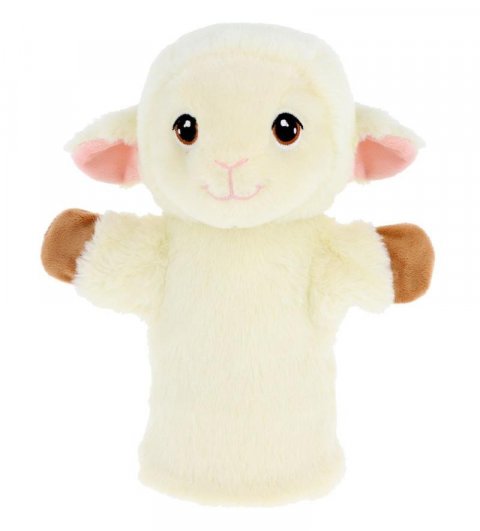 neuveden: Keel Toys Keeleco plyšový maňásek na ruku eko 27 cm - Ovečka