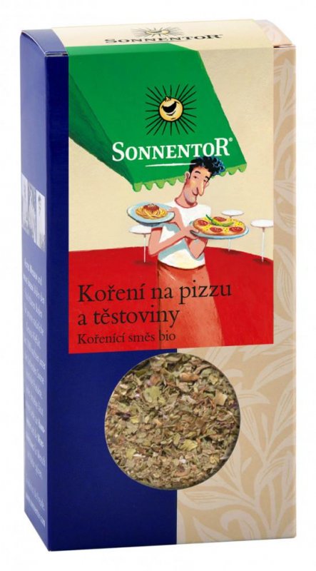 neuveden: Sonnentor - Koření na pizzu a těstoviny bio