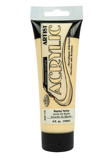 neuveden: Royal  Langnickel Akrylová barva 120ml NAPLES YELLOW