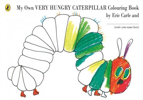 Carle Eric: My Own Very Hungry Caterpillar Colouring Book