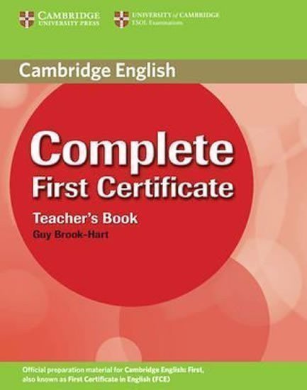 Brook-Hart Guy: Complete First Certificate Teacher´s Book
