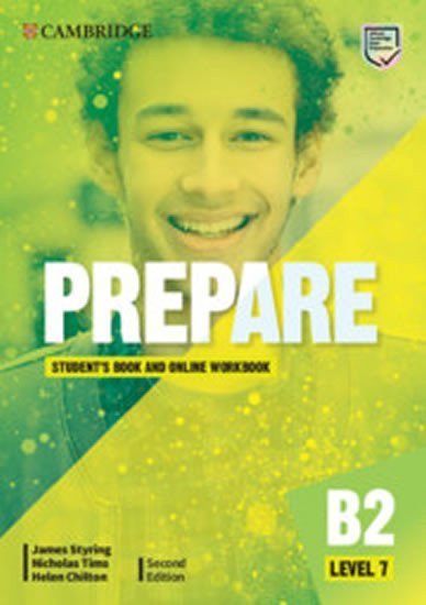 Styring James: Prepare 7/B2 Student´s Book and Online Workbook, 2nd