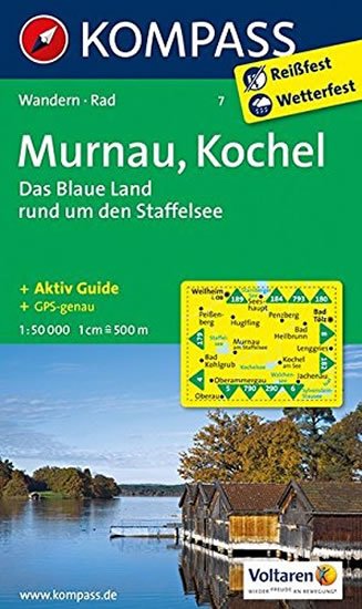 neuveden: Murnau,Kochel 7 / 1:50T NKOM neuveden: Murnau,Kochel 7 / 1:50T NKOM