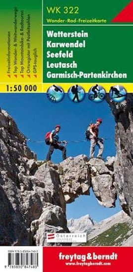 neuveden: WK 322 Wetterstein, Karwendel, Seefeld, Leutasch, Garmisch Partenkirchen 1: