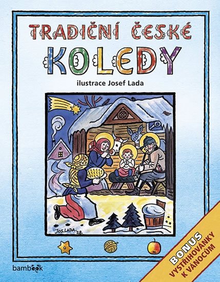 neuveden: Tradiční české koledy (Bonus - vystřihovánky k Vánocům)
