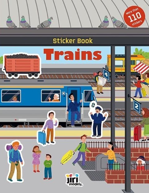 neuveden: Sticker book Trains