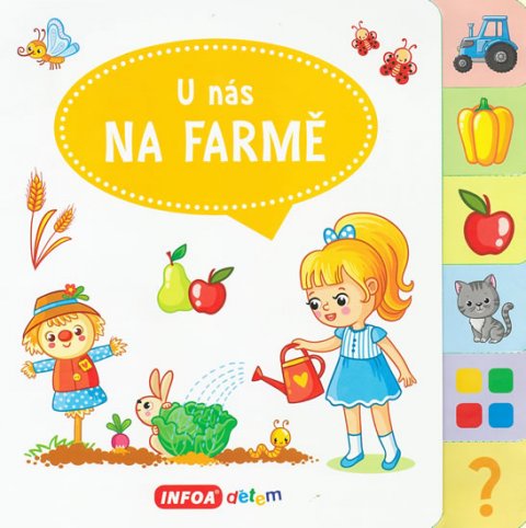 neuveden: U nás na farmě - Velká knížka se záložkami