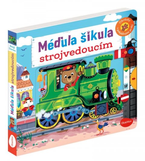 Davies Benji: Méďula Šikula strojvedoucím - Obrázky s pohyblivými prvky Davies Benji: Méďula Šikula strojvedoucím - Obrázky s pohyblivými prvky