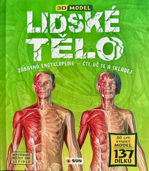 neuveden: Lidské tělo - Zábavná encyklopedie - Čti, uč se a skládej (Dárkový box - kn neuveden: Lidské tělo - Zábavná encyklopedie - Čti, uč se a skládej (Dárkový box - kn
