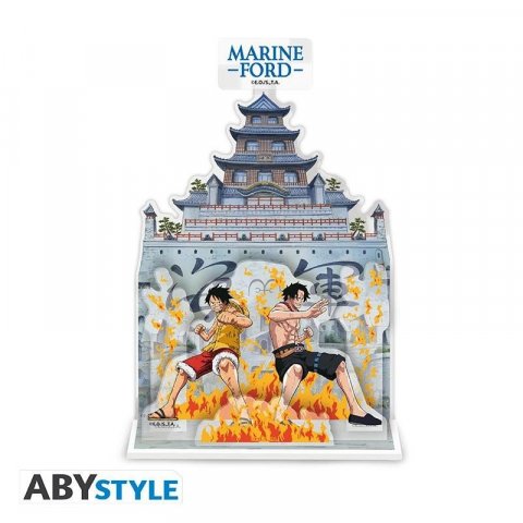 neuveden: One Piece akrylové diorama - Marineford