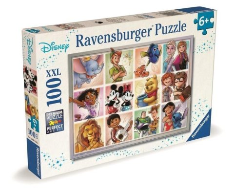 neuveden: Puzzle Disney: Postavy 100 dílků