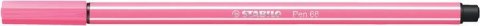 neuveden: Fixa STABILO Pen 68 růžová světle