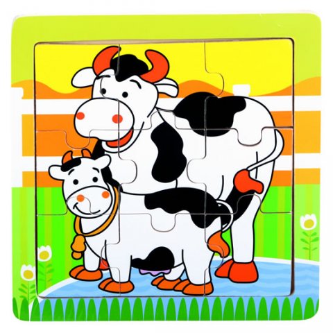 neuveden: Puzzle kravičky