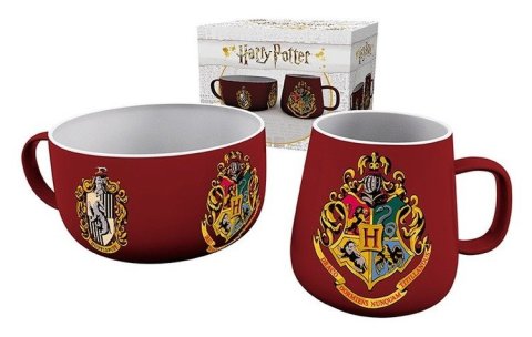 -: Harry Potter Snídaňový set (Hrnek + Miska)