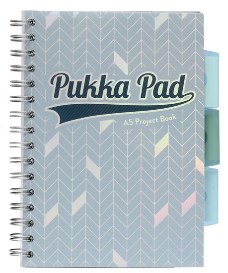 neuveden: Pukka Pad Projektový blok Glee A5, papír 80g, 100 listů, světle modrý